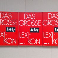 Das grosse hobby Lexikon - Bd. 1-3 komplett - Ehapa Verlag - 1967