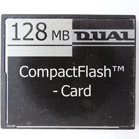 Compact Flash 128 MB CF Typ I, von Dual