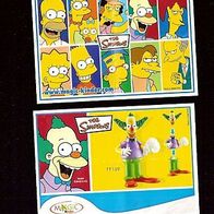 Ü - Ei Beipackzettel Brasilien - Mexiko Die Simpsons TT 139