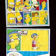 Ü - Ei Beipackzettel Brasilien - Mexiko Die Simpsons TT 143
