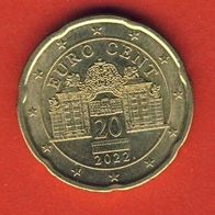 Österreich 20 Cent 2022