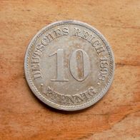 10 Pfennig 1898 F