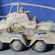 Maßstab 1:35 Tamiya SdKfz 232 Funk DAK gebaut + gealtert