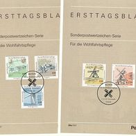 Bund ETB Nr. 36 + 36a/ 1997 Wohlfahrtspflege