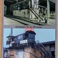 Ansichtskarte, Postkarte, Behelfsstellwerke