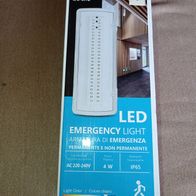 DE-LITE LED Notlicht Wandleuchte 220-240 V Wasserdicht