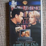 e-m@il für dich / e-Mail für dich - VHS-Kassette - FSK6 - Tom Hanks, Meg Ryan