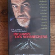 Im Sumpf des Verbrechens - VHS-Kassette - FSK 16 - Sean Connery, L. Fishburne