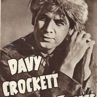 Western Filmprogramm IFB Nr 3339 Davy Crockett König der Trapper Fess Parker 4 Seiten