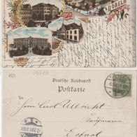 Döbeln-Litho-AK 1901 Körnerschule, Kaserne, Post, Real-Gymnasium-Erhalt.2