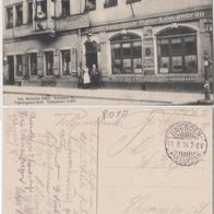 Dresden-Töpfergasse AK 1914 Zum Bayrischen Hof, Wilhelm Klein Erhaltung 1