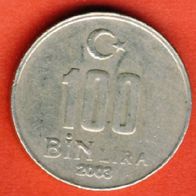 Türkei 100 Bin Lira 2003