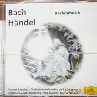 CD Sampler-Album: "Virtuose Harfenmusik" von J. S. Bach, G. F. Händel - NEU & OVP