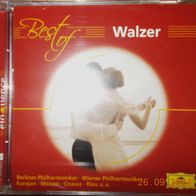 CD Sampler-Album: "Best Of Walzer" von Karajan/Chailly/Maazel... - NEU & OVP (2009)