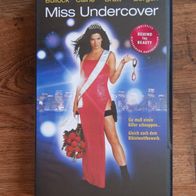 Miss Undercover - VHS-Kassette - FSK12 - Sandra Bullock, Caine, Bratt, Bergen