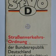 Straßenverkehrs-Ordnung - StVO - BRD und Berlin (West) - 1990 DDR Staatsverlag