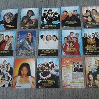 15 Infokarten Musik-Stars (M#)
