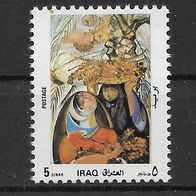 021) Irak 1989 Frauengemälde Mi. Nr. 1458 ungebraucht