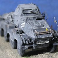 Maßstab 1:35 Tamiya SdKfz 231 gebaut + gealtert