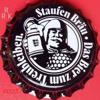 Staufen Bräu Bier Brauerei Kronkorken von 2024 Kronenkorken in neu und unbenutzt