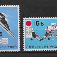 022) Japan 1971 Olympia Mi. Nr. 1098/99 postfrisch