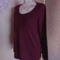 Cecil Damen Marken Strickpulli Pullover Gr.M 40 violett lila