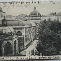 AK / Postkarte / Wiesbaden / Hochbrunnen / Stempel: Ingelheim - 1928 - MiNr: 389