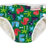 Imse Vimse Schwimmwindel Newborn – Rosa Punkte Mit Rüsche, Für 4–6 Kg