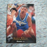 NBA-Sammelkarte, Muggsy Bogues, Nr. 14, Upper Deck (M-)
