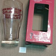 Fifa World Cup Glas Neu in OVP