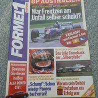 Formel 1 Report Nr. 1 12.3. - 1.4.1997 Frentzen