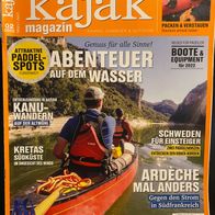 Fachzeitschriften-Pack 8 - 3 Magazine (kajak, NaturFoto & Wanderreisen)