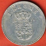 Dänemark 1 Krone 1971