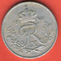 Dänemark 25 Öre 1950