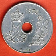 Dänemark 25 Öre 1978