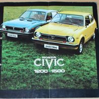 Prospekt Honda Civic 1976