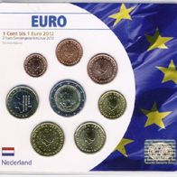 Niederlande Kursmünzsatz 2012 1 Cent - 1 Euro + 2 Euro Sondermünze 2013