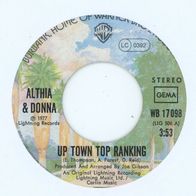 7 Vinyl Althia & Donna - Up Town Top Ranking ( Ohne Cover )