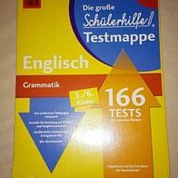 Testmappe Englisch Grammatik (Kl. 5.-6.) Schülerhilfe