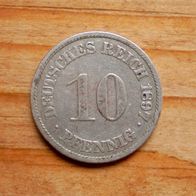 10 Pfennig 1897 A