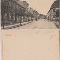 Fehrbellin-Ostprignitz-Ruppin AK 1910 Frobenstraße Erhaltung1