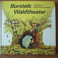 Borstels Waldtheater mit Bastelbogen + altes DDR Kinderbuch / Bilderbuch + 1979