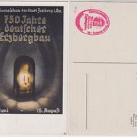 Freiberg-Sachsen-AK 1938 750 Jahre deutscher Erzbergbau, Jubiläumsschau Erh.1