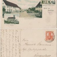 Friedlingen-Weil-am Rhein 1918 Handlung Konrad Pfister, Erh.-2, Knick links unten