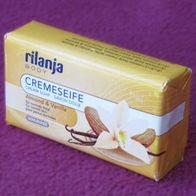 NEU + OVP Schlecker Seife "Rilanja" Almond & Vanilla 125g Cremeseife Seifenstück