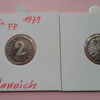 Österreich 1979 2 Groschen PP absolut TOP * *
