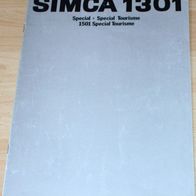 Prospekt Simca 1301/1501 1970