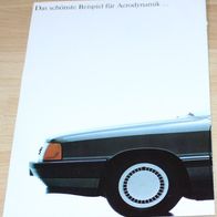 Werbeanzeige Zeitschriftenwerbung Audi 100 Avant 1984