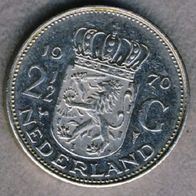 Niederlande 2 1/2 Gulden 1970