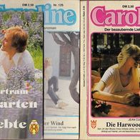 3 Liebesroman Kelter-Verlag Caroline + Kelter Lovestory Anfang 80er